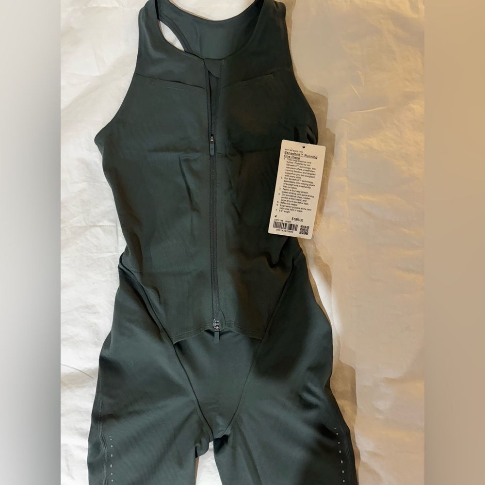 lululemon athletica Dark Green Jumpsuit